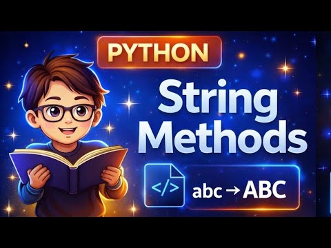 Python String Methods 😱 | upper(), lower(), replace(), split() Easy Hindi
