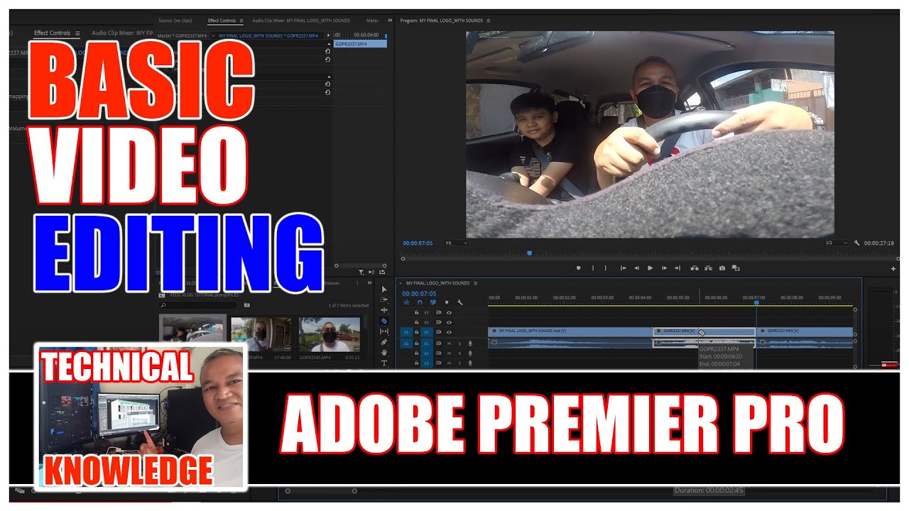 HOW TO EDIT VIDEO | BASIC VIDEO EDITING ADOBE PREMIER PRO (tagalog ...