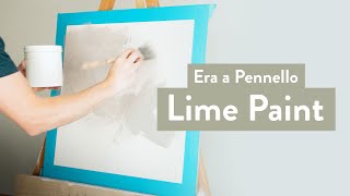 Lime Paint | lime wash plaster look