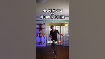 Learn this beginner poi routine! #PoiSpinning #Dance