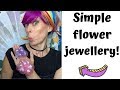 🌼Simple balloon flower jewellery bracelet tutorial 💍