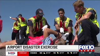 Mobile Regional Airport holds FAA required emergency response drill