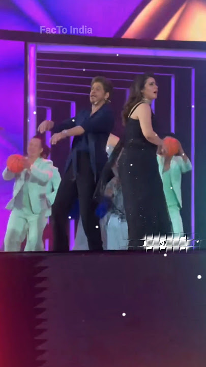 Ladki badi Anjani hai 👍 #srkkajol #shahrukhan #kajol #show #performance #shorts #awardshow
