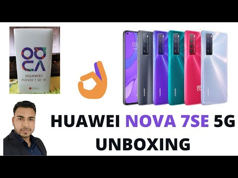 Huawei Nova 7se 5g Unboxing ll Huawei phones ll just unboxed ll 64 mp camera