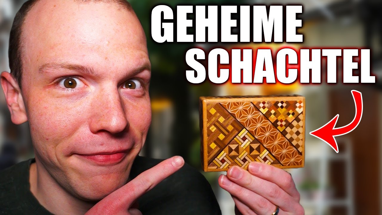 Geheime Schachtel in Japan entdeckt - Himitsubako (秘密箱)