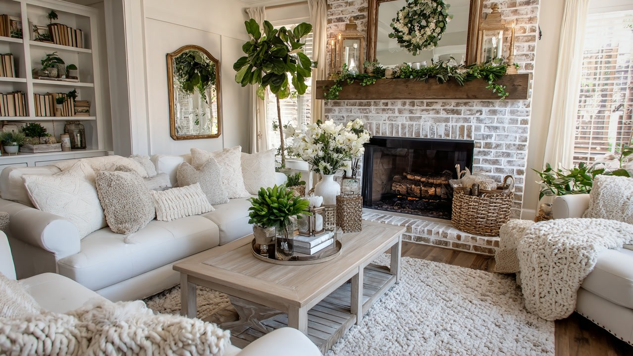 Cozy January to February Decor After Christmas That Solves the Empty Winter Home Feeling
