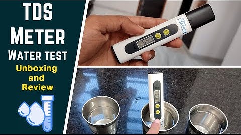 KONVIO NEER Imported TDS total Dissolved Solids Meter, Drinking Water Ppm Tester Review [ 2021 ]