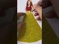 Satisfying 3D Fashion Art 👗✂️ #ASMR #DIY #handmade #barbie #baddie