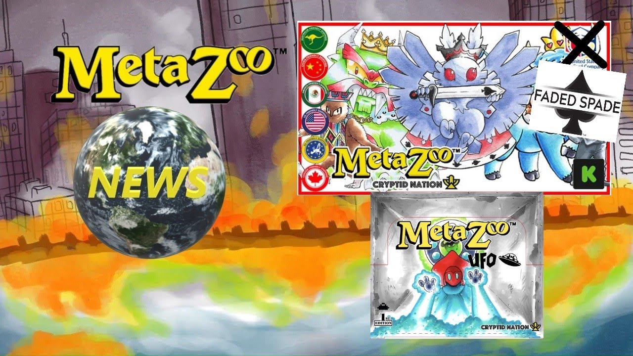 Metazoo News - Faded Spade replaces USPCC in MZ Kickstarter and UFO updates