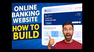 How to design an online banking website with sleek and modern design in 2025 grand chase Bank