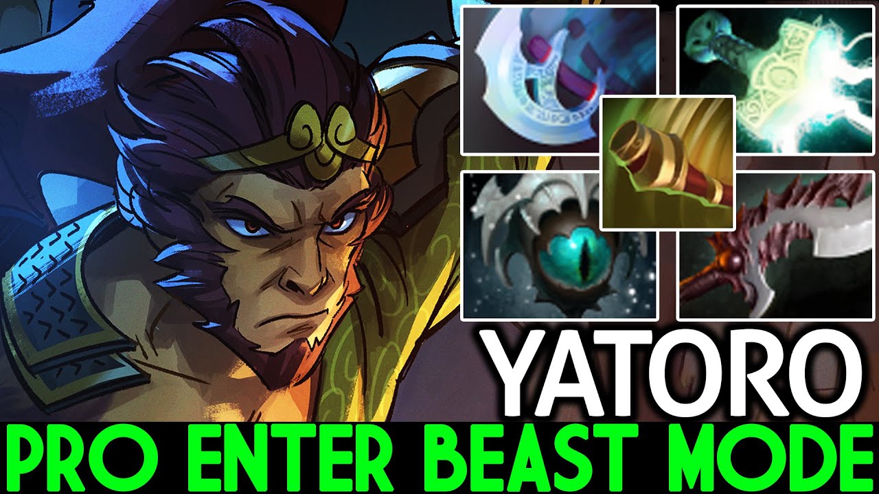 YATORO [Monkey King] Incredible Pro Carry Plays Enter Beast Mode Dota 2