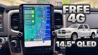 This Radio Brand Comes With FREE 4G LTE - Ram 1500 (13-18) | 14.5" QLED Latest Head Unit!