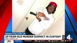 Murder suspect arrested in Christian County