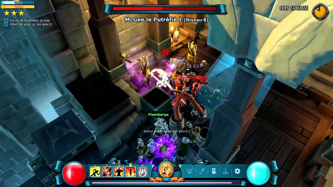 The Mighty Quest For Epic Loot, Castle lv10 Rush (Knight lv11)