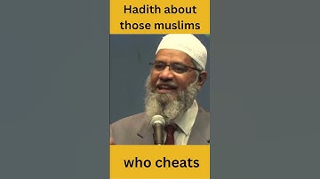 What does Islam say about cheating | #shorts #youtubeshorts #drzakirnaik