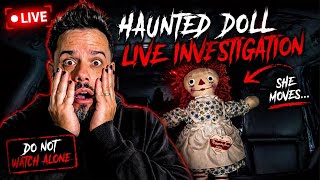 Do NOT Watch This Alone… Haunted Doll LIVE Investigation
