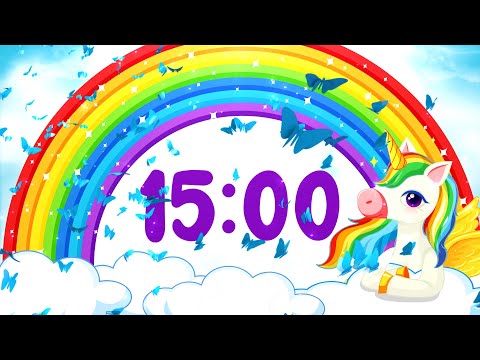 15 Minute Unicorn Rainbow Countdown  