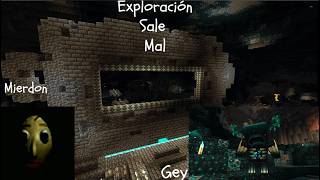 Explorando La Ancient City Sale Mal (Minecraft)