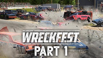 WRECKFEST Career Mode Gameplay Walkthrough Part 1 - DESTRUCTION DERBY (Xbox One)