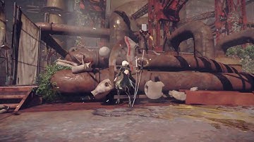 [PS4] NieR: Automata - Demo 120161128 (Hard Mode) [Full]【No Commentary】