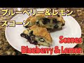 Blueberry & Lemon Scones ブルーベリー＆レモン　スコーン