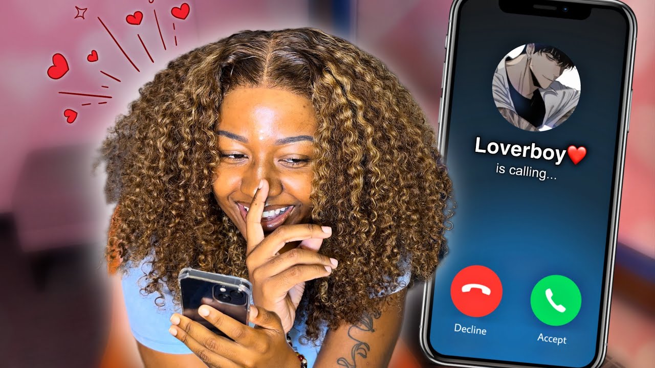 Calling my crush… again👀 (on Character AI)
