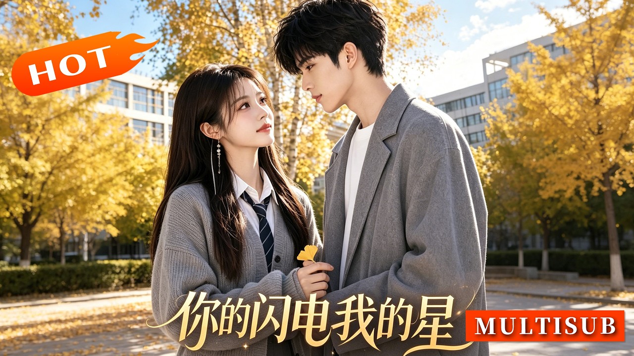 🔥🔥🔥【完整版】《你的闪电，我的星》白桦秋遇，文学院少女林晚星邂逅泪痣清冷学长顾屿白。铅笔散落、雨天撑伞，让平行线交汇。泪痣钢笔、星链便签，镌刻两人独有的浪漫印记。#短剧 #短剧推荐 #漫剧