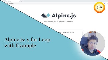 Alpine.js: x-for Loop with Example