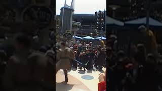 Jedi Training Academy At Disneyland In 2007 disneyland disney disneypark starwars jedi academy