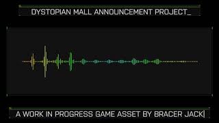 Dystopian Mall Game Asset WIP @BracerJack