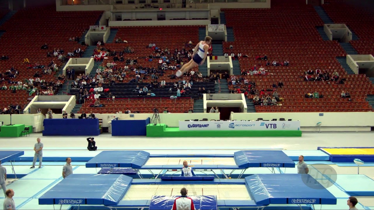 artistic travel MELNIK Mikhail (RUS) - 2018 Trampoline Worlds, St. Petersburg (RUS) - Qualification Trampoline R1