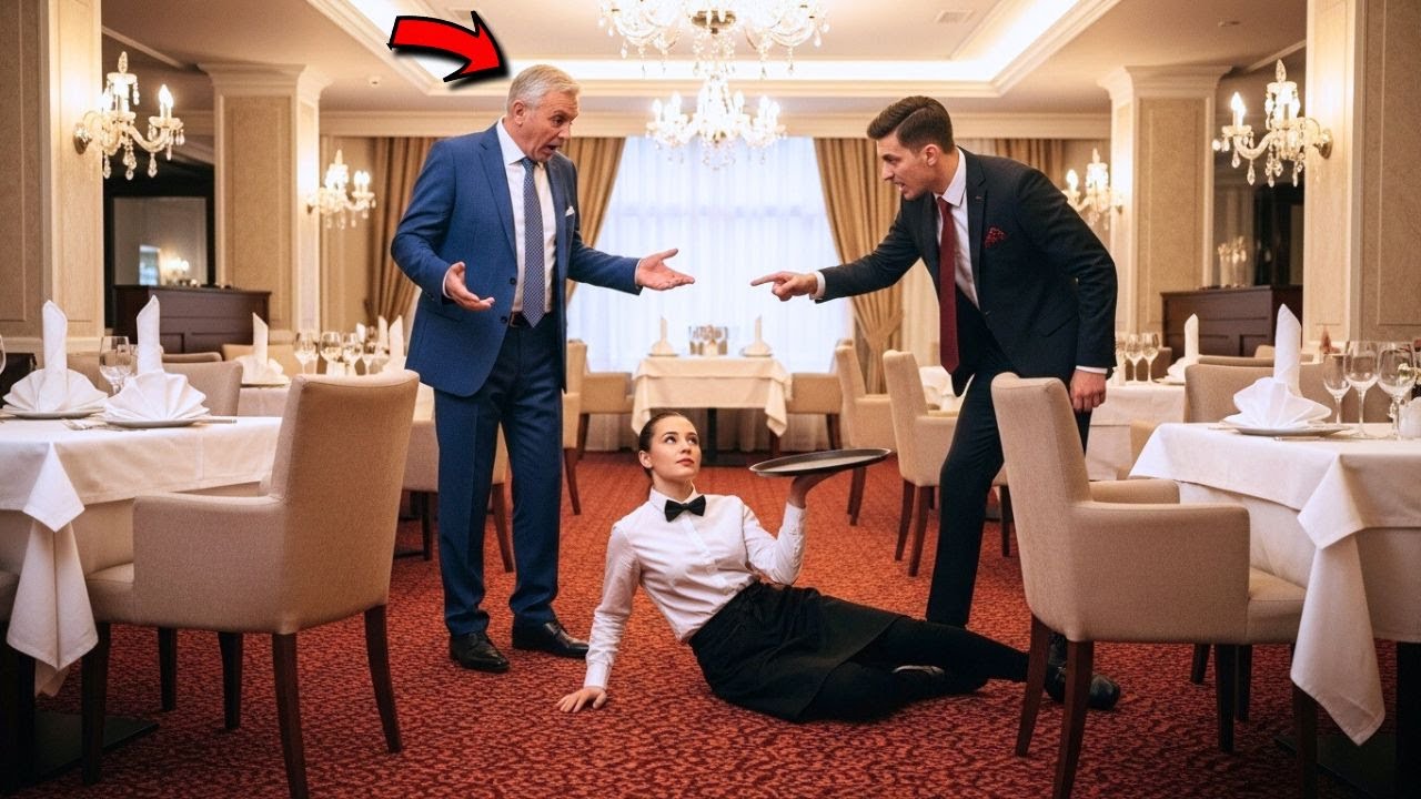 ¡No me patees, ya estoy herida!’, gritó la camarera… y el CEO encubierto sorprendió a todos