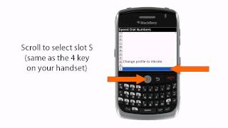 How to set up Press4 on your Blackberry 8900 Curve screenshot 5