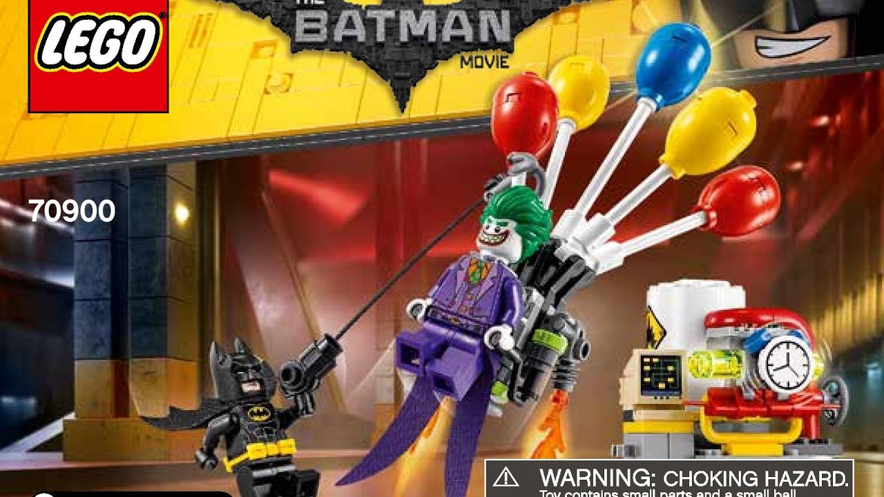 lego joker balloon escape instructions