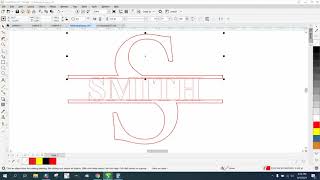 Celebrity Corel Draw Tips & Tricks Split Font and how to make Part 2 Cut out Profile