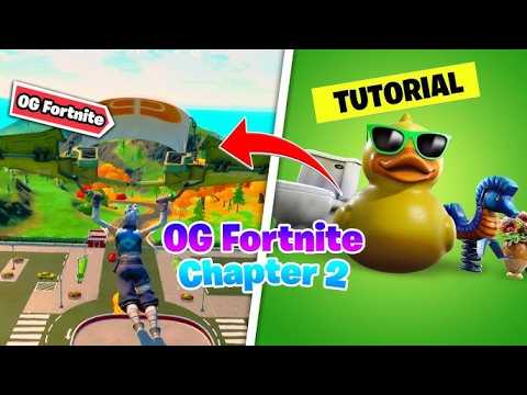 How To Play Fortnite Chapter 2 Season 4 in 2026! tutorial retrac