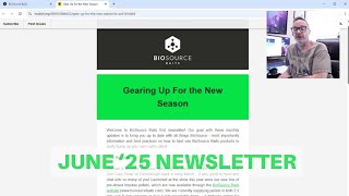 Biosource Bait Newsletter June 2025