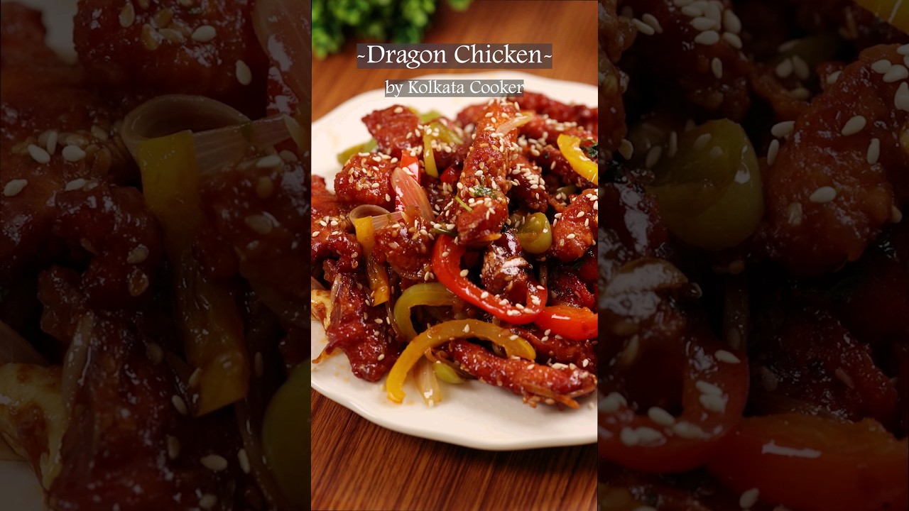 Dragon Chicken  #dragonchicken #chineserecipe #snacks  #chillichicken #viral #shorts #chickenrecipe