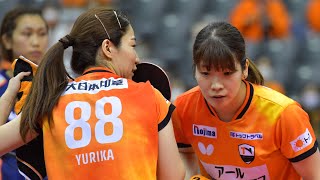 鈴木李茄 Rika Suzuki スーパープレー  トップおとめピンポンズ名古屋  vs 日本ペイントマレッツ ノジマTリーグ2022-2023  2022年10月23日【卓球 Tリーグ公式】