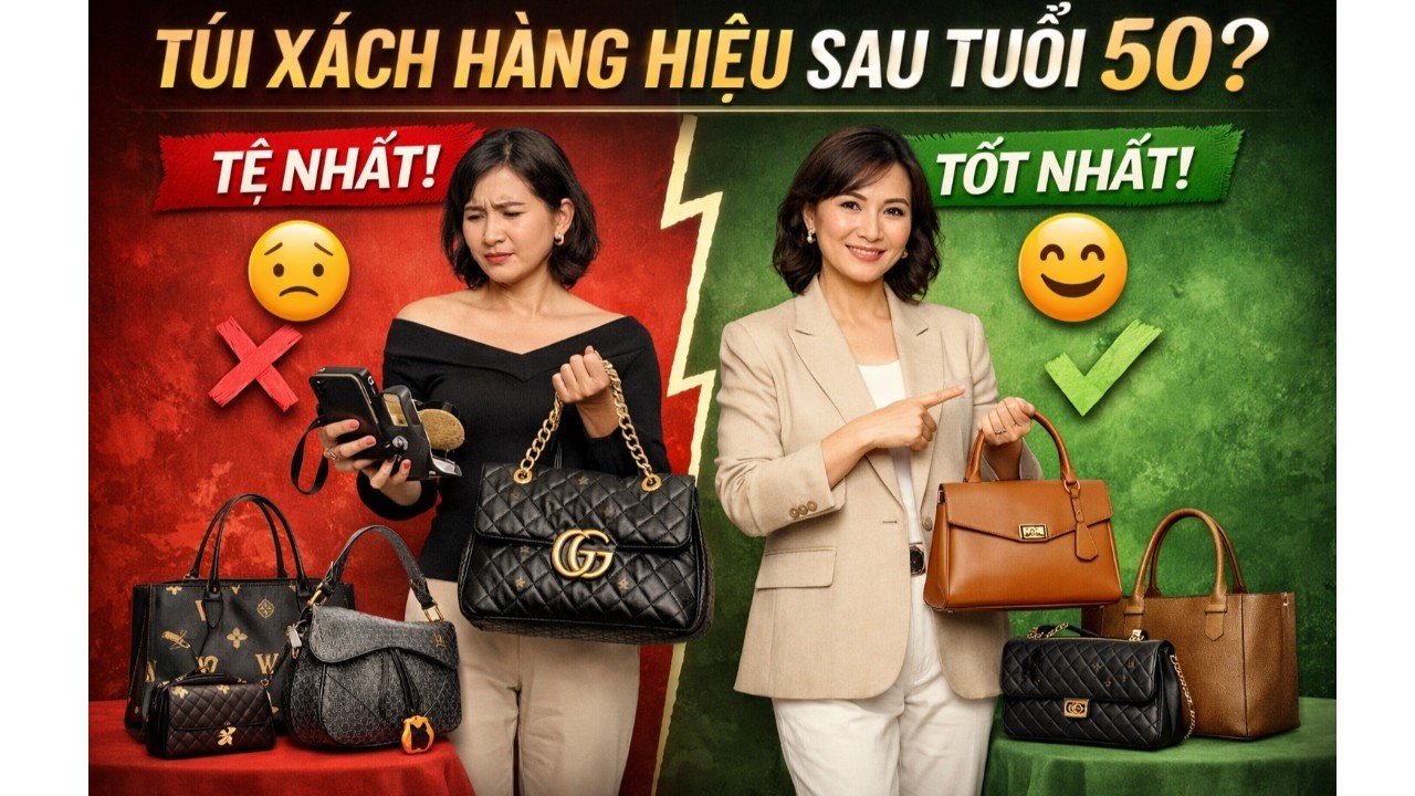 7 mẫu túi xách hàng hiệu tốt nhất và tệ nhất nên mua nếu bạn trên 50 tuổi