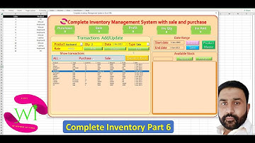 Complete Inventory Management System in Excel VBA (Part6)