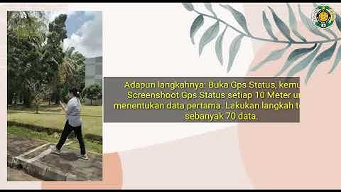 TRACKING DATA MENGGUNAKAN GPS STATUS & TOOLBOX