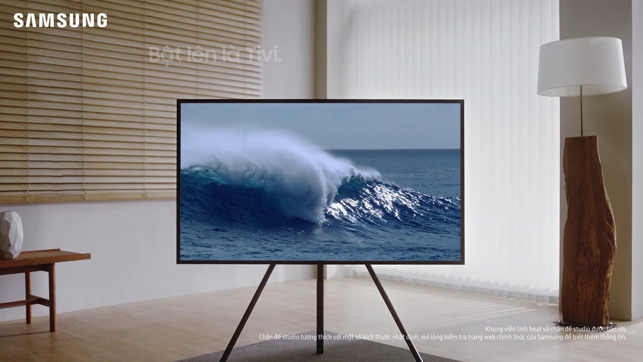 Samsung Lifestyle TV - The Frame - Bật lên là TV, tắt đi là khung tranh