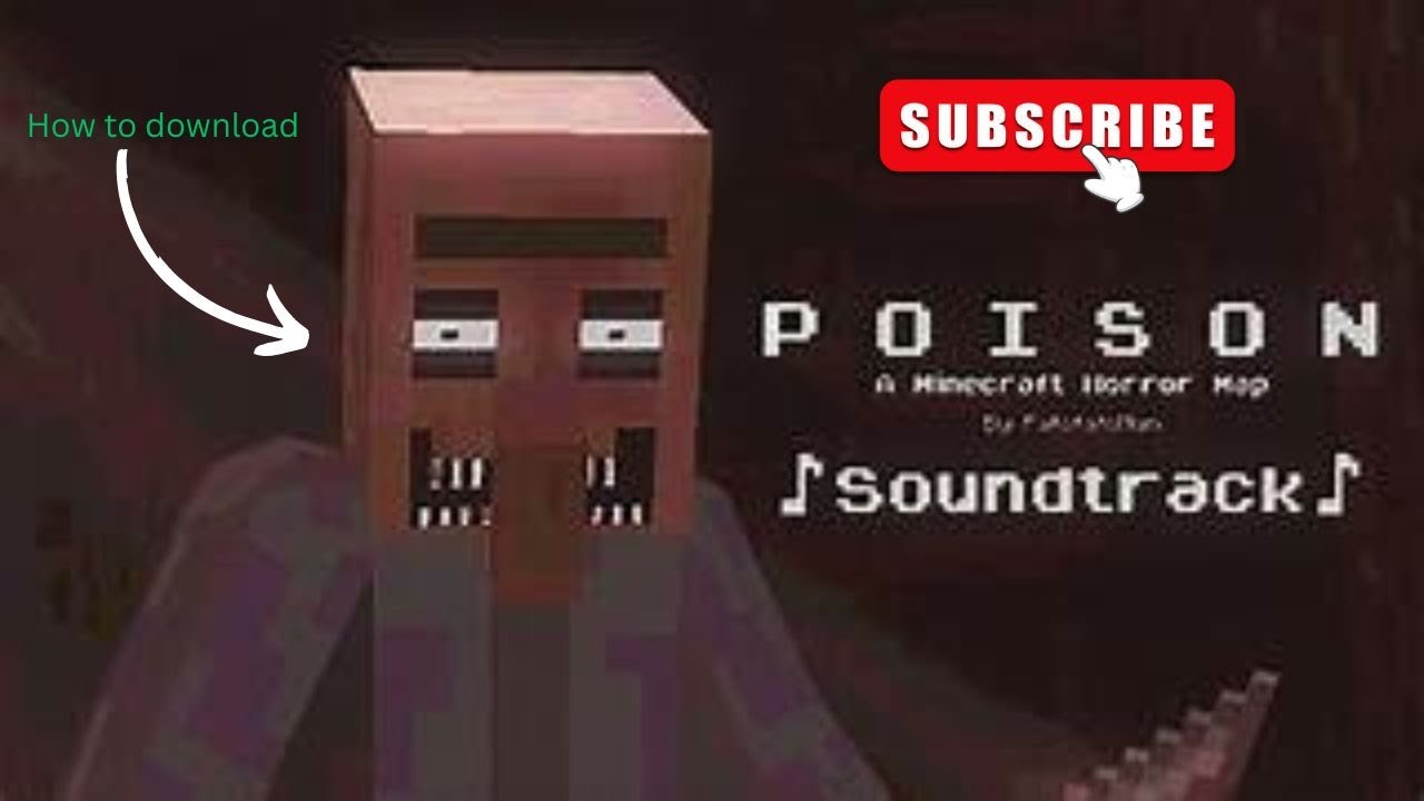 How to download Minecraft poison horror map!