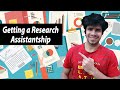 Getting a Research Assistantship (RA) before admissions | Funding, Scholarship, Fellowship