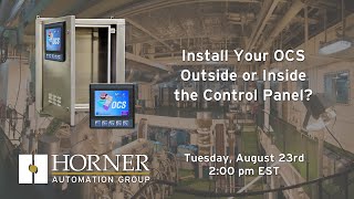 Installing Your OCS Outside or Inside the Control Panel