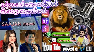 දේකාහේ පෙහෙලී බාර් සිංහලෙන් without voice / dekha hai peheli bar කැරෝකේ සිංහලෙන්