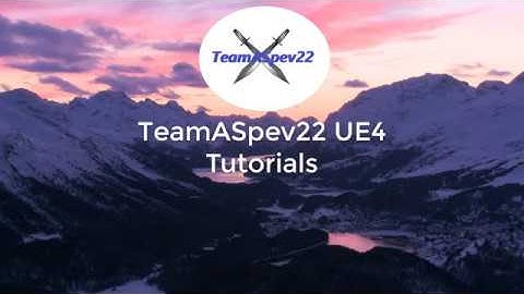 UE4 First Person Shooter Tutorial 1 - Project Setup