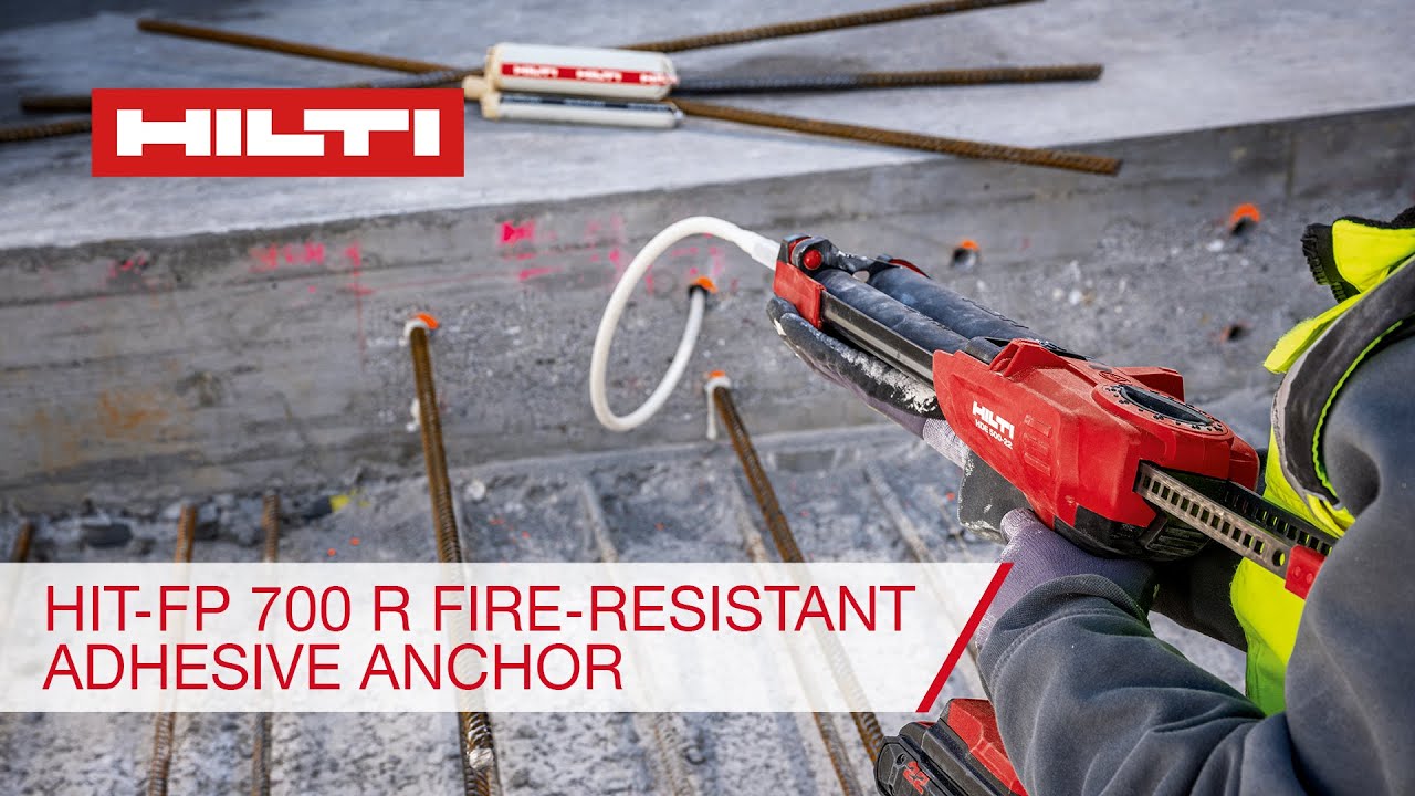 Hilti HIT FP 700 R Adhesive Anchor Features And Benefits YouTube Hilti HIT FP 700 R Adhesive Anchor Features And Benefits YouTube