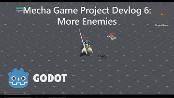 Mecha Game Project using Godot 4 Devlog 6 - More Enemies